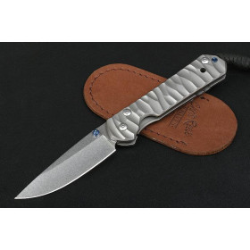 Chris Reeve Sebenza 21 D2 Blade Titanium handle Outdoor Camping Tactical Survival Folding Knife（ Large Size)UD406604